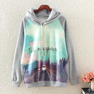 FREE SHIPPING Cute Grey Hooded Cashmere Sweater