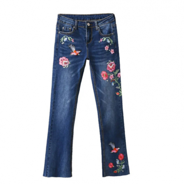 Flare Leg Jeans Featuring ..