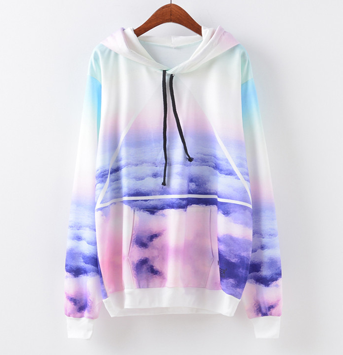 pastel galaxy hoodie